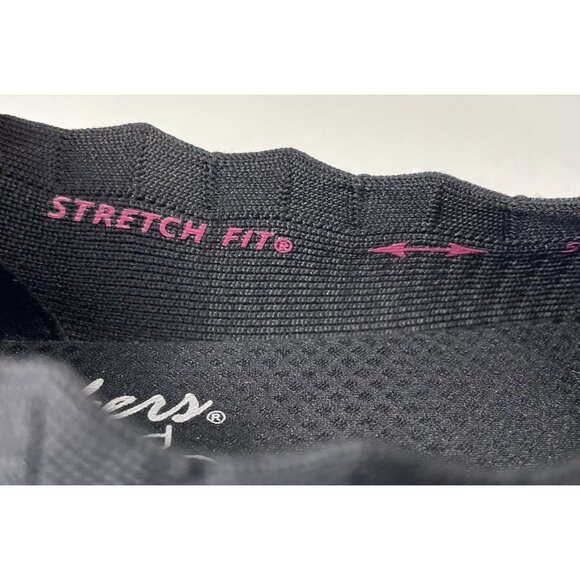 Skechers Love Spell Ballet Flat Shoes Women 8.5 Black Cleo Casual Dressy Slip On - Picture 9 of 14